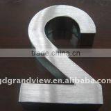 Customized Long Durable Stainless Steel Surface Led Number Sign thumbnail-5