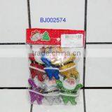 Very Cheap Lovely Merry Christmas Gift Small Decorative Items Hanging Fabric Santa Claus thumbnail-1