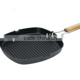 Die-casting aluminium grill pan