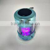 Colorful Led Light Wireless Mini 5V Speaker,support USB Flash Drive,TF Card,FM,line-in thumbnail-2