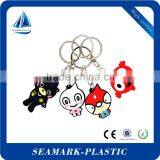 2016Hot Sale Wholesale Custom Design Rubber Keychain, Pvc Keychain