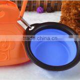 100% Food Grade Silicone Collapsible Salad Pet Bowls