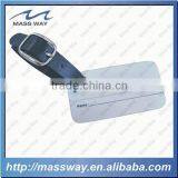 Promotional Travel Blank Custom ID Stainless Steel Luggage Tag