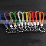 Hand-woven Rope Key Chain PU Leather Rope Keychain Quality Choice