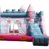 Residential Princess Inflatable Bouncy Slide, Home Use Inflatable Bouncy Castle