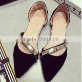 2016 New Graceful Lady Casual Shoes Women Robber Sole Flats Shoes thumbnail-3