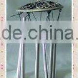 2012 Crafts Pewter Cross Wind Chime Windbell 0035