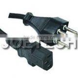 AC Swiss Power Cord With IEC Connector C13