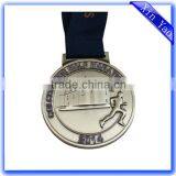 Wholesale Personalized Custom Logo Engraved Silver Enamel Medal thumbnail-5
