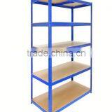 362736 Heavy Duty Storage 5 Tier Shelves Garage Steel Metal Boltless Shelves thumbnail-2