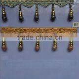 [YZLACE] Tassels Lace Curtains Wholesale 10096 thumbnail-3