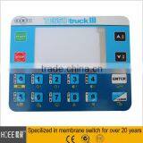 Colorful Tactile Embossed Membrane Switch Panel