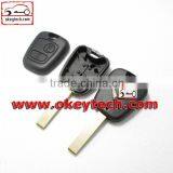 High Quatity Citroen Remote Key Shell for C5 2 Button With Logo VA2 307 Blank Car Key Citroen Romote Key Shell