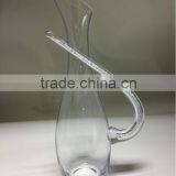 Wine Decanter With Handle Filled Chinese Crystals thumbnail-1