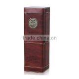 Custom Wooden Single Bottle Wine Boxes Wholesale thumbnail-1