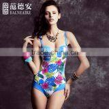 Balneaire One Set Free Shipping Digital Print Sexy Women's Swimming Suit thumbnail-1