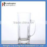 LongRun 371ml Wholesale Irregular Bottom Tall Glass Water Mug