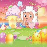 2015 Vinly Cartoon Wallcovering for Kids/decorative Mural Wallpaper for Kids Room