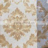 Classical Design Vinyl Flooring Deep Embossed Flower Making Wallpaper for House thumbnail-5