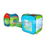 2015 New Multi Fonction Pop up Folding Children 3pcs Play Tent Tunnel