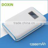 Universal Power Bank 12000mAh Power Battery Charger for Cell Phone With Li-thium Battery