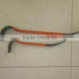 710*17MM 50 CrV Octagonal Steel Die Drop Forged /whole Heat Treatment Wrecking Bar/wood Tip