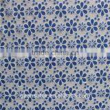 Hot!polyestor/cotton Burn-out Lace Fabrics With White Wholes thumbnail-1