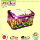 Gift Food Chocolate Candy Tea Toys Jewellery Treasury Rectangular Tin Box
