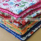 2015 New Design MOQ 10pcs Filled Minky Material Christmas Gifts Baby Quilt Blanket SBQ15090701 thumbnail-6