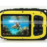 Professional Full HD 2.7" TFT LCD Promotion Gift 8x Zoom Waterproof Red Eye Correction DV216 Digital Camera thumbnail-3
