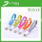 Fashion Cheap Micro Fabric Braided Mini Usb Cable