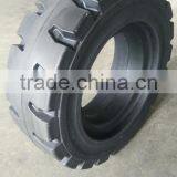 A Set of 4 Solid Flat Proof Skid Steer Tires 12-16.5 12x16.5 for Bobcat 843 853 863 873 thumbnail-4
