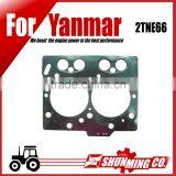 2TNE66 Steel Cylinder Head Gasket for Yanmar Diesel Engine Use thumbnail-1