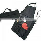 4PCS BBQ Tool Set/BBQ Grill Garden Cooking Apron thumbnail-1