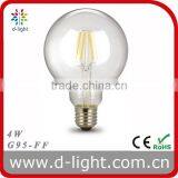 Led Vintage Bulb Clear Glass Warm White G80 G95 G125 4W 8W E27 Led Light thumbnail-3