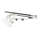 Black Forward Controls Pegs Levers Linkages For XL 883 1200 1991-2003 02 thumbnail-2