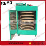 12 trays cabinet type tea leaf drying equipment manufacturer