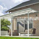 Sturdy Aluminium Polycarbonate Patio Cover, Balcony Canopy, Outdoor Patio Covering thumbnail-2