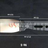 China Supplier Diferent Size Black Putty Knife With Plastic Handle Rubber Handles Knife Stainless Steel thumbnail-2