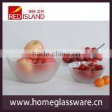 Clear Cheap Crystal Glass Fresh Fruit Salad Bowl thumbnail-3