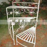 3-tier Shabby Chic Metal Flower Pot Stand PL08-5623 thumbnail-4