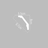Decorative Crown Molding With Rosette Design thumbnail-2