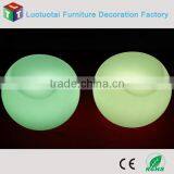 Plastic Living Room Furniture LED Round Sofa Set thumbnail-4