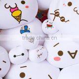 White Round Eps Foam Soft Emoji Doll thumbnail-2