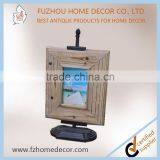 2017 New Style Antique Metal Wood Adjustable Photo Frame for Wholesale thumbnail-4