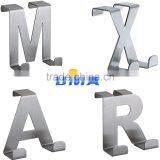 Cute Star And Moon Shape Design Stainless Steel Hanging Metal Door Hook thumbnail-3