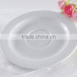 White Porcelain Bulk Tea Cup and Saucer Stands With Custom Logo thumbnail-5