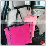 Multifunctional Plastic Folding Hanging Hook Car Back Seat Hanger thumbnail-2