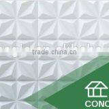 Bathroom or Kitchen Indoor Decoration Plain Concrete 3D Tiles Front Wall thumbnail-3