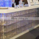 Custom Project Artificial Ice Block Bar Counter